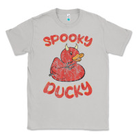 Moon Dust spooky devil rubber duck halloween Classic Tee - longCreatives