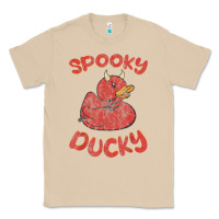 Mushroom spooky devil rubber duck halloween Classic Tee - longCreatives
