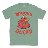 Sage spooky devil rubber duck halloween Classic Tee - longCreatives