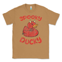 Toasted Coconut spooky devil rubber duck halloween Classic Tee - longCreatives