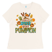Bone Whatever Spices Your Pumpkin Ladies Tee - texasbilliewilder