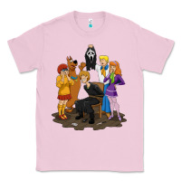 Bubblegum Pink surprise!  scooby dog with friends funny halloween Classic Tee - longCreatives