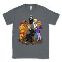 Charcoal Heather surprise!  scooby dog with friends funny halloween Classic Tee - longCreatives