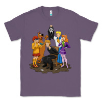 Lavender surprise!  scooby dog with friends funny halloween Classic Tee - longCreatives