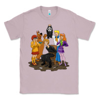 Lilac surprise!  scooby dog with friends funny halloween Classic Tee - longCreatives