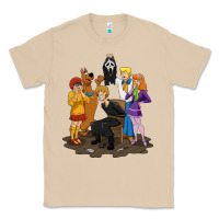 Mushroom surprise!  scooby dog with friends funny halloween Classic Tee - longCreatives