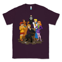 Plum surprise!  scooby dog with friends funny halloween Classic Tee - longCreatives