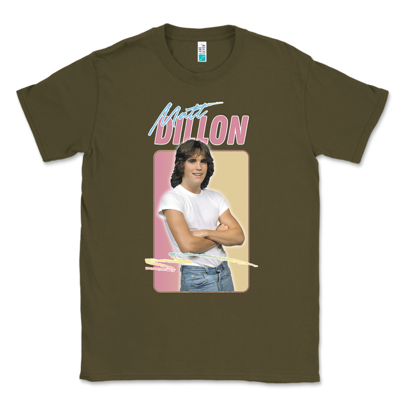 Matt Dillon - Retro Aesthetic Design Classic Tee by longCreatives | Teevron