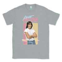 Heather Grey Matt Dillon - Retro Aesthetic Design Classic Tee - longCreatives