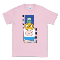 Bubblegum Pink Cn Adventure Time Finn Jake Bmo Best Buds Classic Tee - longCreatives