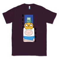 Plum Cn Adventure Time Finn Jake Bmo Best Buds Classic Tee - longCreatives