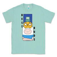 Seafoam Cn Adventure Time Finn Jake Bmo Best Buds Classic Tee - longCreatives