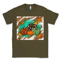 Army Green happy fall Classic Tee - TumblerDesignByShophia
