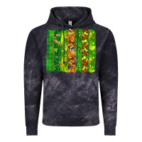 Cloud Black St. Patrick's Day brushstrokes Vintage Hoodie - HowdyJamesFarm