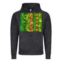 Vintage Black St. Patrick's Day brushstrokes Vintage Hoodie - HowdyJamesFarm
