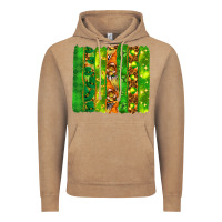Vintage Coffee St. Patrick's Day brushstrokes Vintage Hoodie - HowdyJamesFarm
