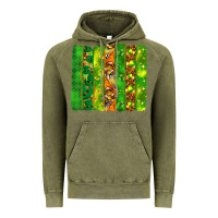 Vintage Olive St. Patrick's Day brushstrokes Vintage Hoodie - HowdyJamesFarm