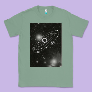 Outer Wilds Classic Tee Designed By Longcreatives