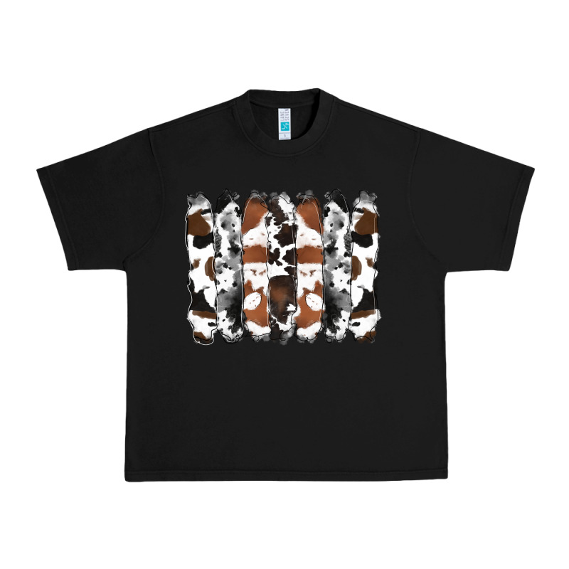 Cowhide Brushstrokes Urban Heavy Tee by RanaPortraitStore | Teevron