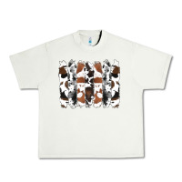 Pistachio cowhide brushstrokes Urban Heavy Tee - RanaPortraitStore