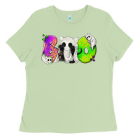 Matcha Boo Ghost Cat Ladies Tee - texasbilliewilder