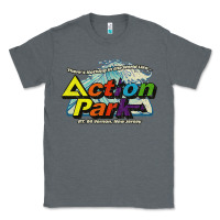 Charcoal Heather Funny Action Park New Jersey 1978 Vintage Classic Tee - longCreatives