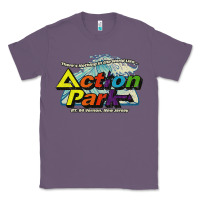 Lavender Funny Action Park New Jersey 1978 Vintage Classic Tee - longCreatives