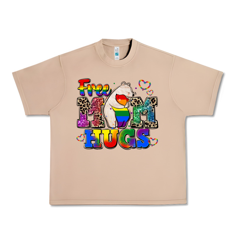Pride Free Mom Hugs Urban Heavy Tee by CowGirlArtShop | Teevron