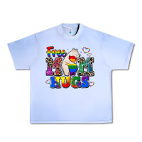 Grape Ice pride free mom hugs Urban Heavy Tee - CowGirlArtShop