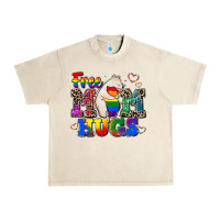 Sandshell pride free mom hugs Urban Heavy Tee - CowGirlArtShop