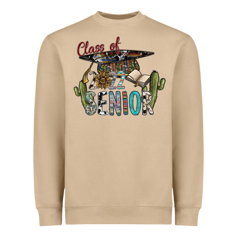 Class Of 2022 Senior Heavyweight Sweatshirt by SublimationCraftShop | Teevron