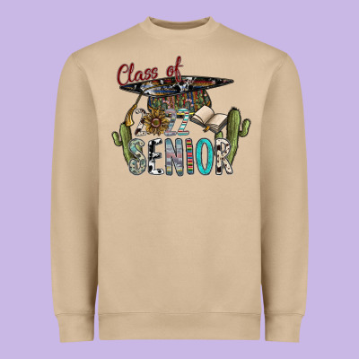 Class Of 2022 Senior Heavyweight Sweatshirt Designed By Sublimationcraftshop