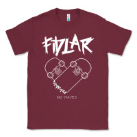 Burgundy Fidlar no Waves fans , music Classic Tee - longCreatives