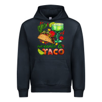 Navy margarita and taco Urban Hoodie - AdoDesignShop