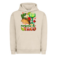 Pigment French Oak margarita and taco Urban Hoodie - AdoDesignShop
