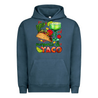 Pigment Midnight Navy margarita and taco Urban Hoodie - AdoDesignShop
