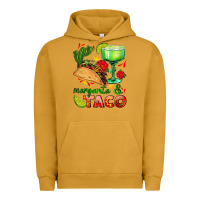 Pigment Peanut Butter margarita and taco Urban Hoodie - AdoDesignShop