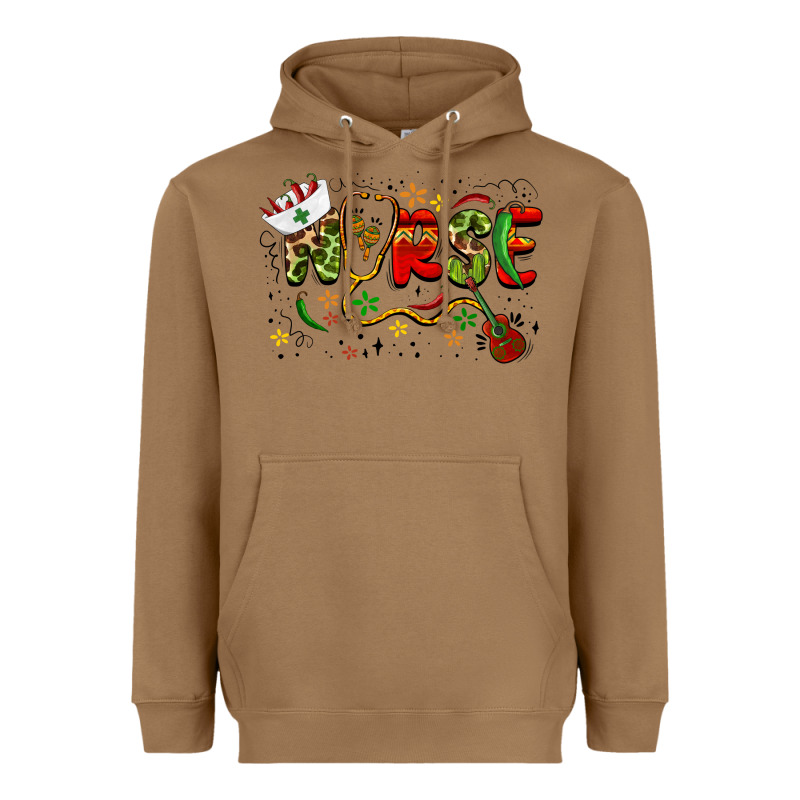 Cinco De Mayo Nurse Heavyweight Hoodie by BarkalooDesign | Teevron