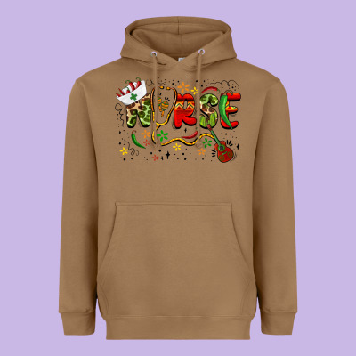 Cinco De Mayo Nurse Heavyweight Hoodie Designed By Barkaloodesign