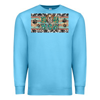Ocean Blue dog mom english bulldog license plate template Premium Sweatshirt - BarkalooDesign