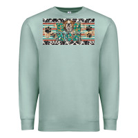 Seafoam dog mom english bulldog license plate template Premium Sweatshirt - BarkalooDesign