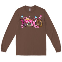 Chestnut xoxo cow valentine's day Long Sleeve Tee - OliviaCreatesArt