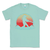 Seafoam Softball Retro Vintage 80s Style Player Gift Classic Tee - longCreatives