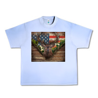 Grape Ice usa deer hunting Urban Heavy Tee - CowGirlArtShop
