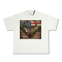 Pistachio usa deer hunting Urban Heavy Tee - CowGirlArtShop