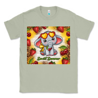 Matcha sweet summer cute elephant Classic Tee - TumblerDesignByShophia