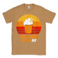 Toasted Coconut pumpkin spice af retro vintage background happy halloween Classic Tee - longCreatives