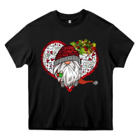 Black Valentine's Day Gnome Heavy Core Tee - Bettercallsaul