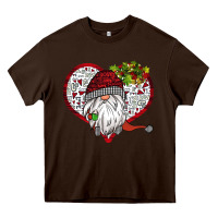 Chocolate Brown Valentine's Day Gnome Heavy Core Tee - Bettercallsaul