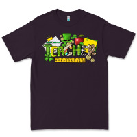 Plum teacher st. patricks day Premium Tee - NancyCooperArtShop